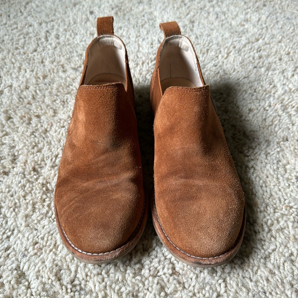 Clarks slip ons
